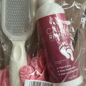 Extra Strength Callus Remover with Foot File - Pink